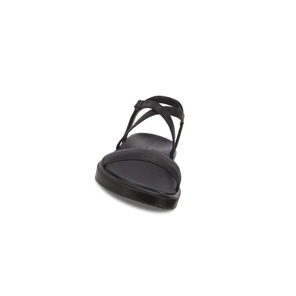 Women's Ecco Flowt Lx Sandals Black | Canada 182DFM